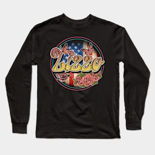 Proud Lizzo To Be Thanksgiving Name Birthday Style Retro Long Sleeve T-Shirt